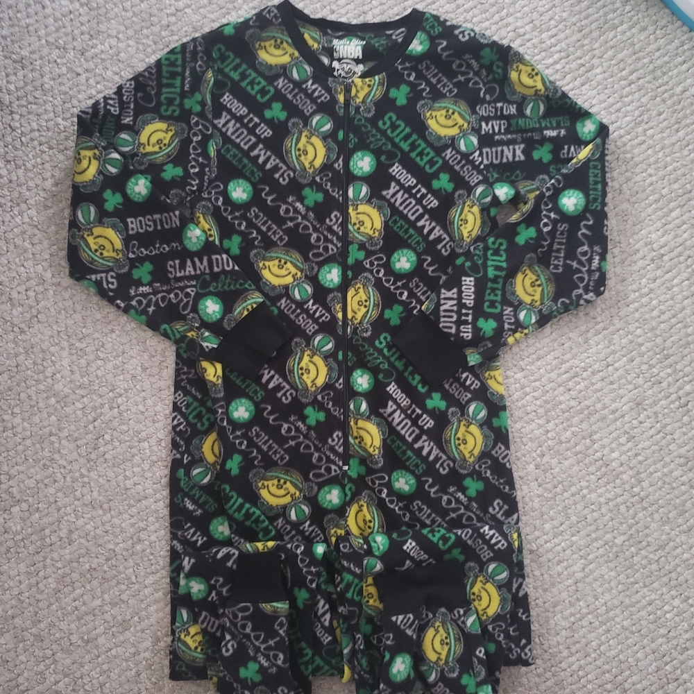 Small Celtics Footie Pajamas